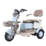 High Quality 3-Seat Electric Tricycle for Adults Single-Speed 30-50km/h Power Open LCD Display Electric Frame Furniture Smart - image 5