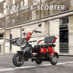 High Quality Adults Battery Powered Electric Tricycle 3wheel Motorcycle Open Body Passenger with 30km/h Speed and 90km Range - image 2