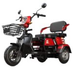 High Quality Adults Battery Powered Electric Tricycle 3wheel Motorcycle Open Body Passenger with 30km/h Speed and 90km Range - image 3