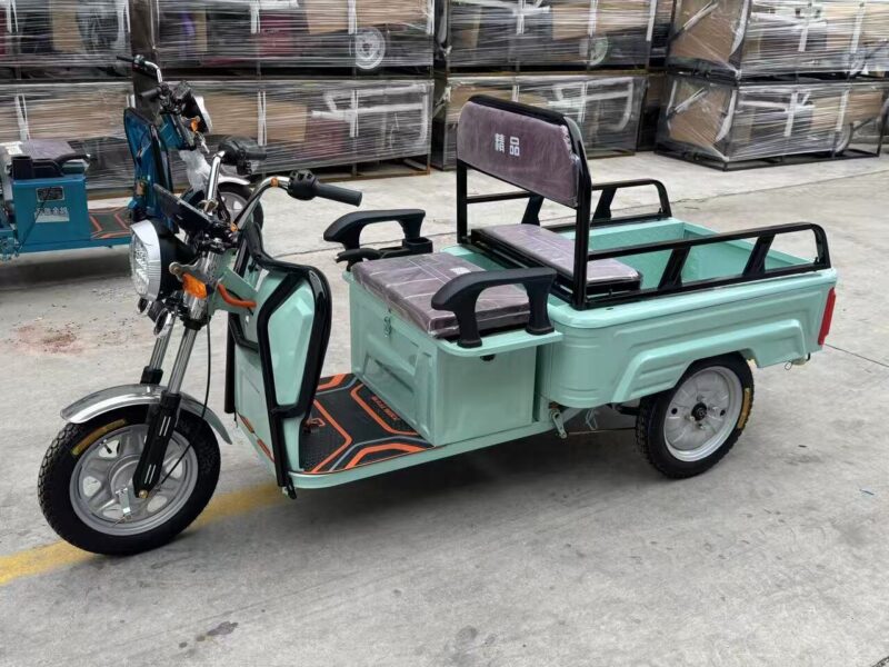 High Quality Eco-Friendly Electric Cargo Passenger Tricycle – Lightweight 3-Wheeler for Urban Delivery, Personal Use