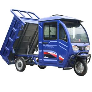 High Quality Gasoline Cargo Tricycle Van for Sale 2025 China Heavy Duty Closed Cabin Three Wheel Motorcycle