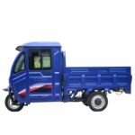 High Quality Gasoline Cargo Tricycle Van for Sale 2025 China Heavy Duty Closed Cabin Three Wheel Motorcycle - image 2