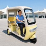 High Quality Three Wheeled Adult Electric Tricycle with Canopy for Commuting and Leisure Electric Tricycle - image 4