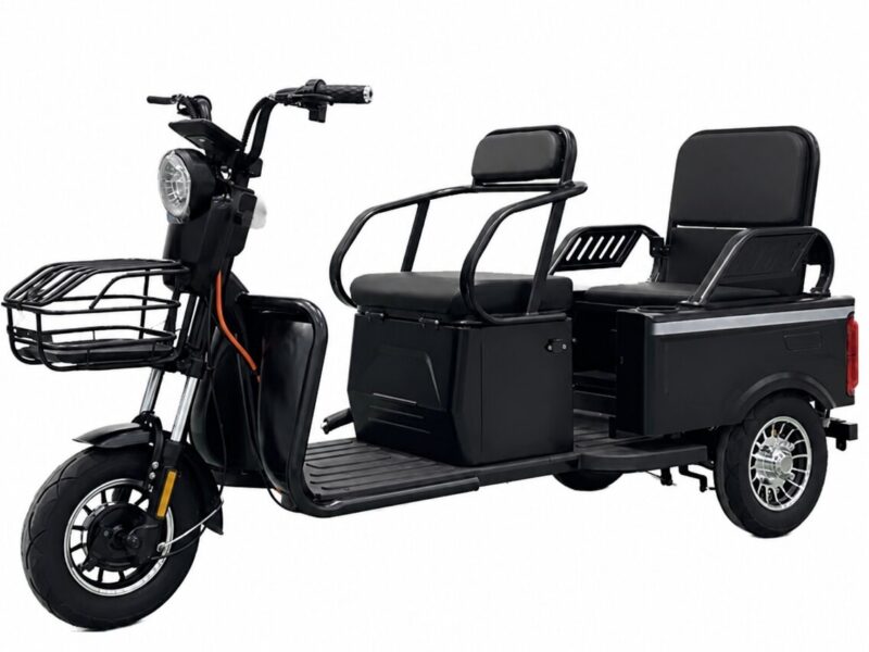 Hot 3-Wheel Electric Motorcycle Open Trike with Cargo Capacity Electric Tricycle Motroized