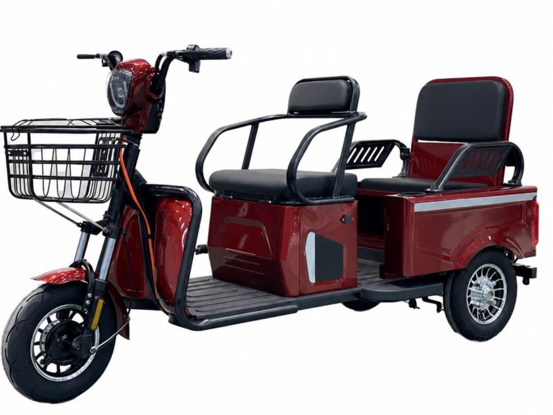 Hot 3-Wheel Electric Motorcycle Open Trike with Cargo Capacity Electric Tricycle Motroized