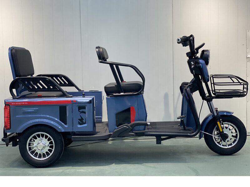 Hot 3-Wheel Electric Motorcycle Open Trike with Cargo Capacity Electric Tricycle Motroized