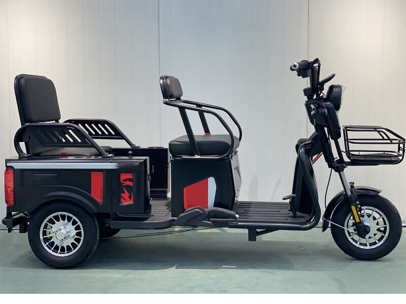 Hot 3-Wheel Electric Motorcycle Open Trike with Cargo Capacity Electric Tricycle Motroized