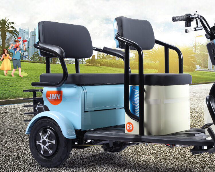Hot Sale Cheap 3 Wheel Electric Trike for Family Use High Speed 60v20Ah 600W 800W 1000W Electric Tricycle Open Body for Adults
