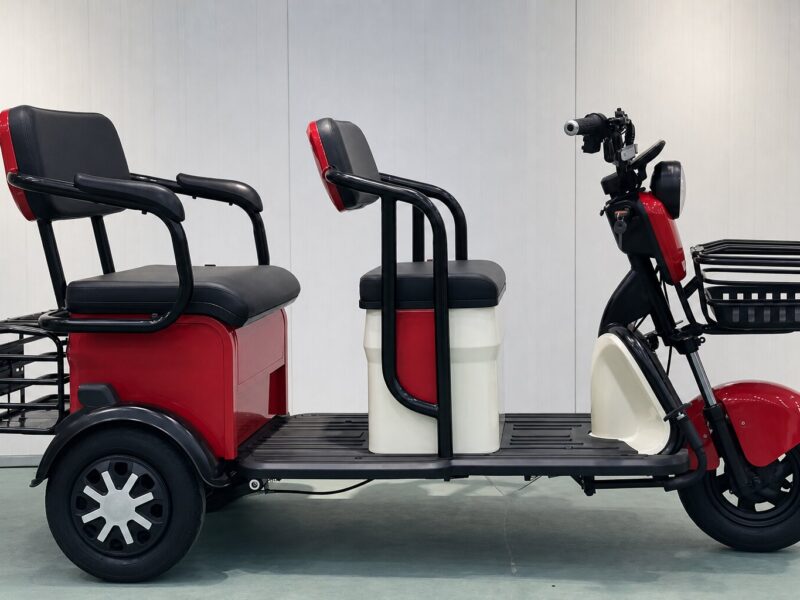 Hot Sale Cheap 3 Wheel Electric Trike for Family Use High Speed 60v20Ah 600W 800W 1000W Electric Tricycle Open Body for Adults