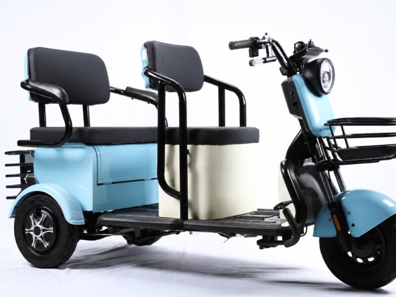 Hot Sale Cheap 3 Wheel Electric Trike for Family Use High Speed 60v20Ah 600W 800W 1000W Electric Tricycle Open Body for Adults