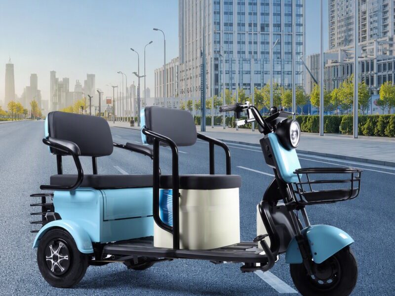 Hot Sale Cheap 3 Wheel Electric Trike for Family Use High Speed 60v20Ah 600W 800W 1000W Electric Tricycle Open Body for Adults