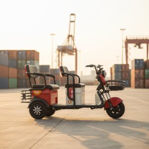 Hot Sale Cheap 3 Wheel Electric Trike for Family Use High Speed 60v20Ah 600W 800W 1000W Electric Tricycle Open Body for Adults