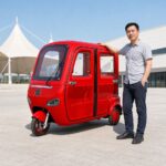 Hot Sale Three Wheel Electric Tricycle Closed Body Passenger Leisure for Adults 48V 1000W Motor - image 4