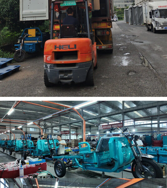 Hot Selling Electric Tricycles Cargo Truck Big Wheel Tricycle for Adult EEC COC DOT 1000W 25km/h 45km/h