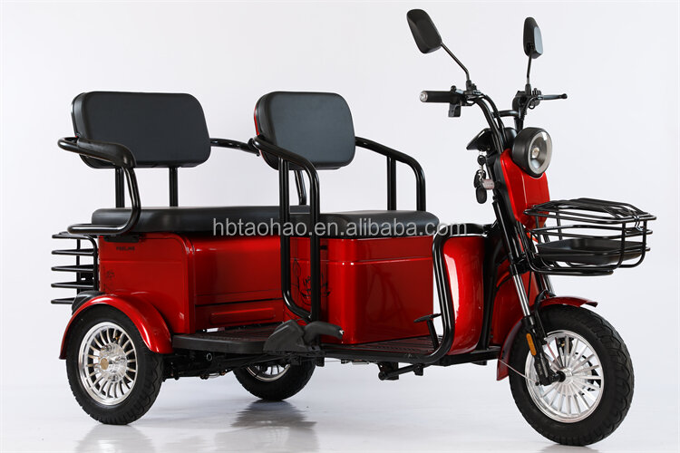 Hot Selling Made in China 48V Urban Electric Tricycle Adult 3 Wheel Electric Tricycles