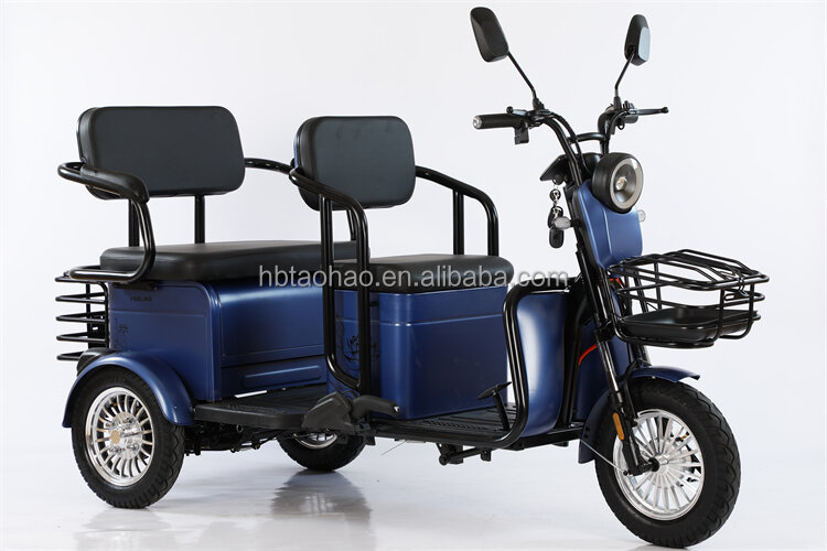Hot Selling Made in China 48V Urban Electric Tricycle Adult 3 Wheel Electric Tricycles
