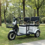 Hot-selling Open Body Electric Tricycle 500w 60v Outdoor Electric 3 Wheel Scooter 3 Seats Electric Tricycle for Adult - image 2
