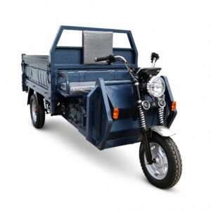 Hydraulic Self-unloading Heavy Duty Electric Tricycle 3000W 500KG Open Body Construction Agriculture