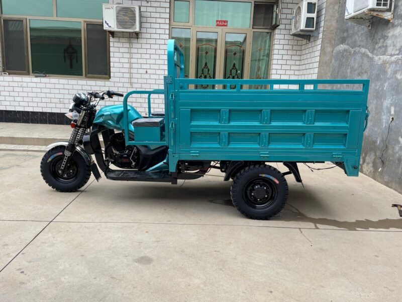 Made in China New High-speed Heavy-duty 200cc Open Cargo Tricycle Motorcycle Agricultural Use Gasoline Powered