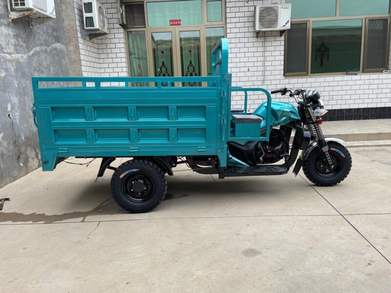 Made in China New High-speed Heavy-duty 200cc Open Cargo Tricycle Motorcycle Agricultural Use Gasoline Powered