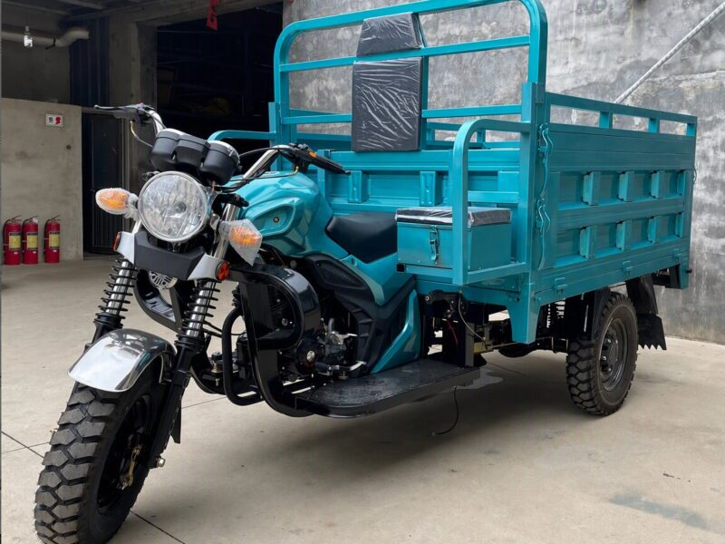 Made in China New High-speed Heavy-duty 200cc Open Cargo Tricycle Motorcycle Agricultural Use Gasoline Powered