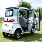 Mini Electric Closed Tricycle with Four Doors Three Wheels >1000W Power 30-50Km/h Speed for Adult Passenger - image 4