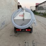 New 200cc Engine 1500L Capacity Gasoline Motorized Open-Air Agricultural Water Tank Tricycle 1000W Independent Water Pump Cargo - image 2