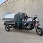 New 200cc Engine 1500L Capacity Gasoline Motorized Open-Air Agricultural Water Tank Tricycle 1000W Independent Water Pump Cargo - image 3