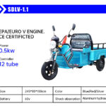 3-Wheel Electric Tricycle Turnsignallamp - image 2