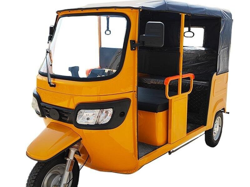 New Arrival 1000W TVS Motor Electric Open Body 3-Wheel Passenger Bike 60V Bajaj Africa Keke Bajaj with Common Features