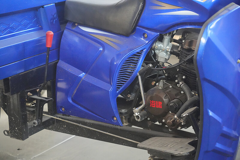 New China Factory Strongest Power 200cc Three Wheel Cargo Gasoline Tricycle Motorcycle