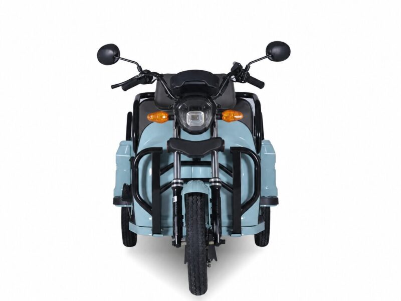 New Energy Fashion 72v Cargo Tricycle FY Design Front Rear Airbag 1000W Motorized Adult Size Electric Pure Electric Tricycle