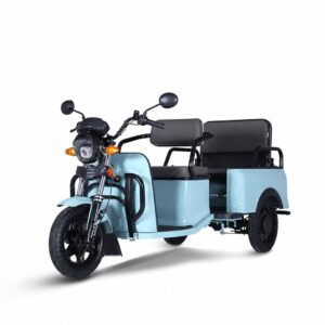 New Energy Fashion 72v Cargo Tricycle FY Design Front Rear Airbag 1000W Motorized Adult Size Electric Pure Electric Tricycle