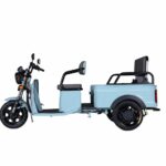 New Energy Fashion 72v Cargo Tricycle FY Design Front Rear Airbag 1000W Motorized Adult Size Electric Pure Electric Tricycle - image 2
