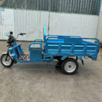 New Model Cheap Electric Tricycle Folding 3 Wheels Open Body Cargo 400kg Payload 30km/h 60V High Grade - image 4