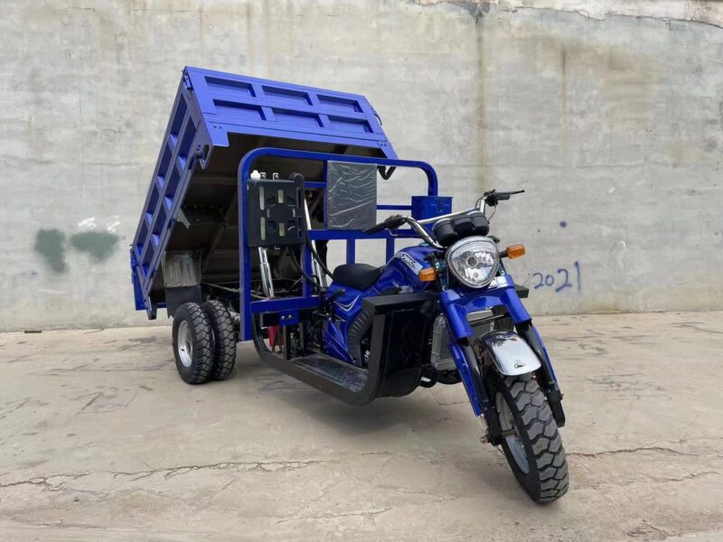 New Style 250Cc 350Cc Dump Cargo Motor Tricycle Motorcycle 3/5/9 Wheels Gasoline Electric Tricycle for Sale