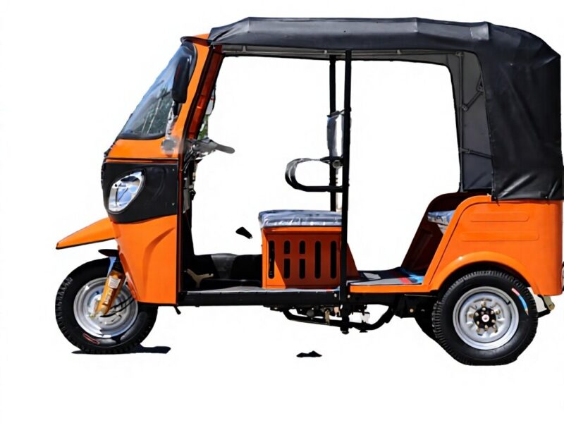 New Style Fully Motor Gasoline Passenger Tricycle Fuel Oil Three Wheels Motorcycle for Taxi