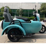 New Styles Wholesale Three Wheels Electric Sidecar Tricycle for Adults Side Bucket Carries 3 People - image 2