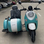 New Styles Wholesale Three Wheels Electric Sidecar Tricycle for Adults Side Bucket Carries 3 People - image 4