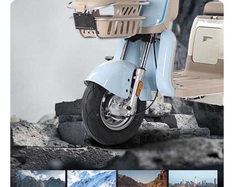 Open Body Adult Electric Tricycle with 500W-1200W Motor 35km/h Speed & 200kg Payload