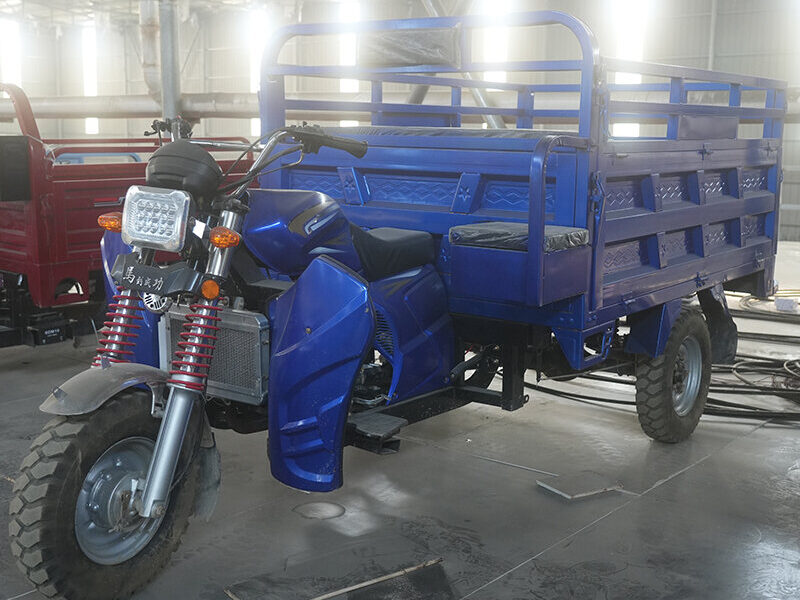 150cc Gasoline Powered Cargo Loading Farm Transport Three Wheel Tricycle