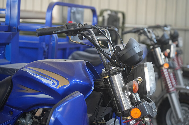 150cc Gasoline Powered Cargo Loading Farm Transport Three Wheel Tricycle