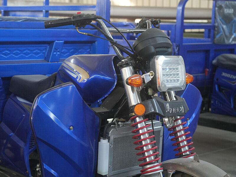 150cc Gasoline Powered Cargo Loading Farm Transport Three Wheel Tricycle