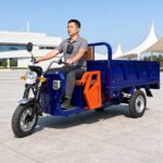 Over 1000W Electric Cargo Tricycle Over 60V Open Body Three Wheel Utility Vehicle 54km/h 90km Range 25 Degree Climbing - image 2