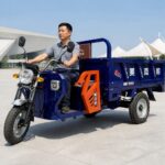 Over 1000W Electric Cargo Tricycle Over 60V Open Body Three Wheel Utility Vehicle 54km/h 90km Range 25 Degree Climbing - image 7