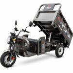 60V Electric Cargo Tricycle Dump Bed Open Body Three Wheel Utility Vehicle Commercial Transport - image 10