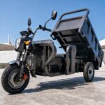 Over 1000W Over 60V Electric Cargo Tricycle Open Body Three Wheel Utility Transport Vehicle Tilting Bed 54km/h - image 2
