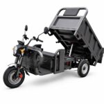 Over 1000W Over 60V Electric Cargo Tricycle Open Body Three Wheel Utility Transport Vehicle Tilting Bed 54km/h - image 3