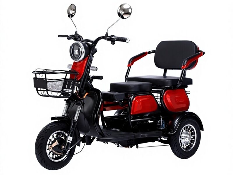 Own Factory Cross-border Wholesale Open Electric Tricycle for Adults Elderly Cargo Use <200W Power 30km/h Speed 100-200kg