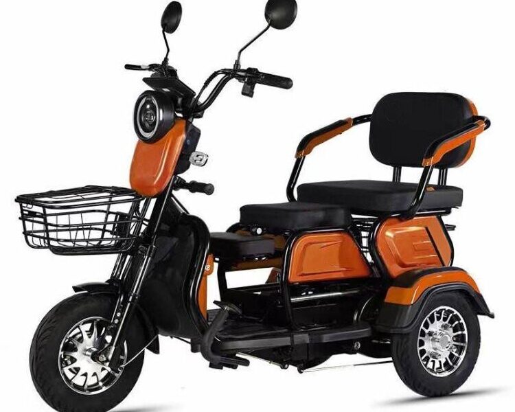 Powerful Road Electric Tricycle 800W 1000W Customized Motor Vacuum Tires
